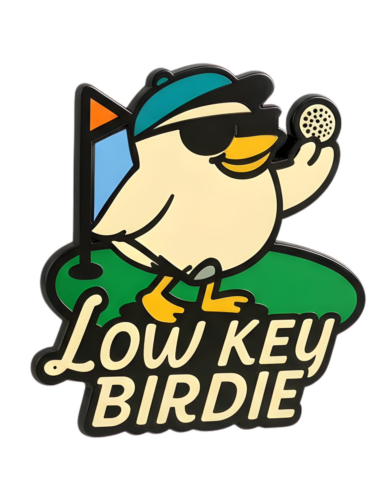 LOWKEY BIRDIE BALL MARKER