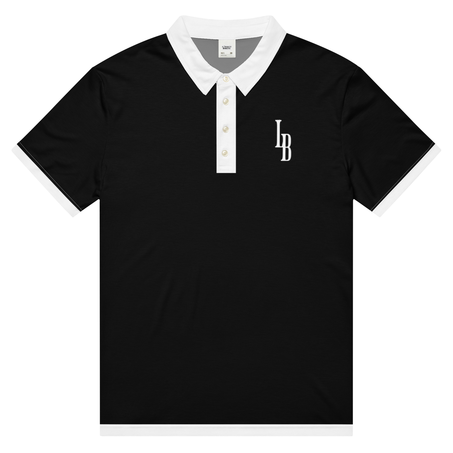 "Sunday Swing Black Out" Polo
