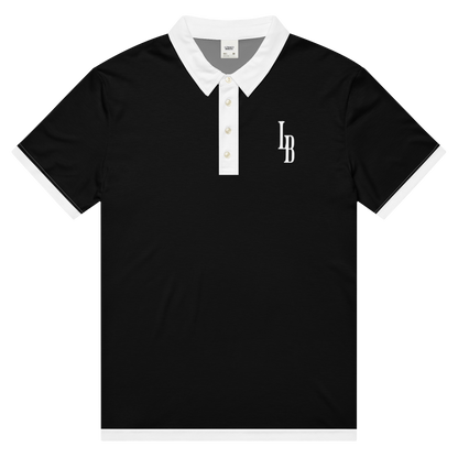 "Sunday Swing Black Out" Polo
